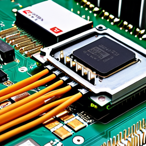 Home 18 **
A close-up shot of a CPU and motherboard. The CPU is modern, perhaps an AMD Ryzen or Intel Core i5, showcasing its pins or surface details. The motherboard is visibly labeled with identifiable features like PCIe slots, RAM slots populated with modules, and heatsinks. The overall impression should be of high-tech components ready to be assembled. Lighting should be dramatic, highlighting the intricate details.
**
